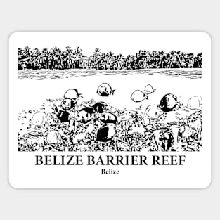 Belize Barrier Reef - Belize Magnet